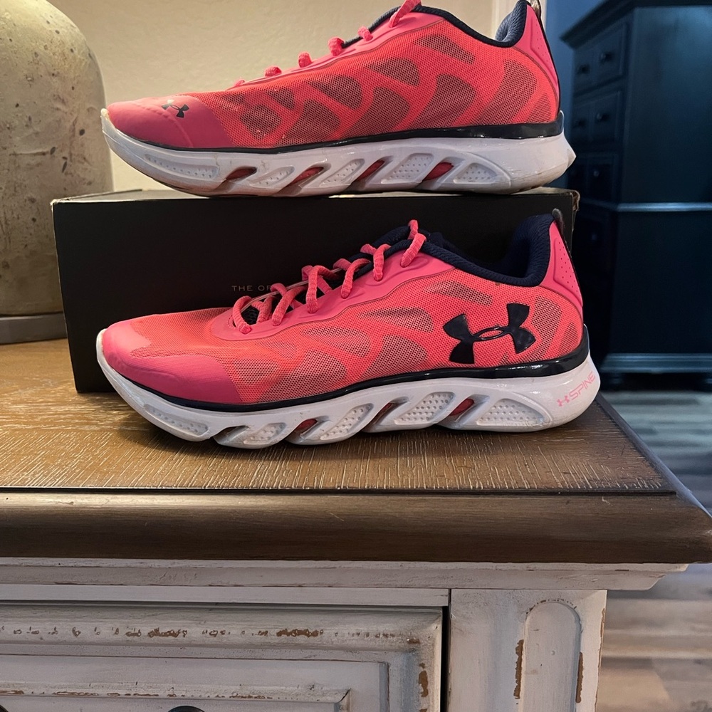 Under Armour Pink Athletic Shoes